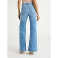 thumbnail image 5 of Sofia Jeans Women's Margot Wide Tri Inset High Rise Jeans, Sizes 0-20, 5 of 5