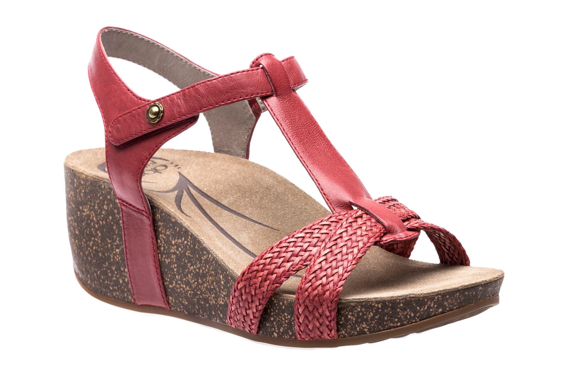 ABEO Urmy Neutral - Wedge Sandals in 