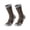 Coffee -AN14, variant on Domzle Hiking Socks, Moisture Wicking Breathable Cushioned Running Socks, Anti-Blister Socks for Men Women Gray