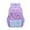 Purple, variant on Cartoon Pattern Backpack Water-Resistant Lightweight Daypack with Inner Pocket for Campus Daily 1pc One Size 5 Colors