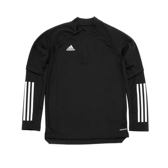 Adidas Boys Condivo 20 Training Top, Black  White,L - US