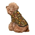 thumbnail image 5 of Gaeub Chrysanthemum turkey Dog Hoodie Sweatshirts Warm Dog Clothes for Small Dogs,Puppy and Cat Costume-X-Large, 5 of 7