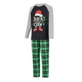 thumbnail image 3 of Meihuid Christmas Family Matching Pajamas Long Sleeve Pj Set Festival Party Sleepwear with Button S-XXL, 3 of 9