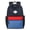 Z26-Blue, variant on FUZHIQ Classic School Backpack for Ages 8-15, Simple Bookbag with Multiple Pockets, Water Resistant Lightweight Middle School Bag, Green