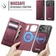 thumbnail image 2 of Funda Kowauri para iPhone 17 Pro, Funda Abatible tipo Billetera de Cuero PU con Tarjetero Bloqueo RFID, Funda Magnética Desmontable a Prueba de Golpes para Teléfono Carga Inalámbrica Compatible, 2 of 8