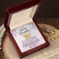 thumbnail image 4 of You are my Miracle To Daughter From Dad Interlocking Heart Necklace, 4 of 7