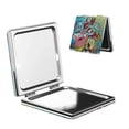 thumbnail image 1 of Zufioo SpongeBob SquarePants for Portable Pocket Makeup Mirror, Foldable Handheld Magnifying Beauty Mirror Suitable for Wallet Handbag for Women-Square, 1 of 9
