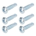 thumbnail image 3 of Tornillos autoperforantes, 50PCS Taladro de cabeza redonda Tornillos de acero al carbono Juego de tornillos de broca Probado y confiable, 3 of 14