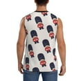 thumbnail image 4 of PAYOHTO Men's Sleeveless Shirts Gym Tank Top with Cute Cartoon Royal Soldier Design, 4 of 8