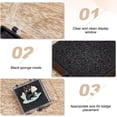 thumbnail image 4 of 20pcs Plastic Badge Storage Gift box with Black EVA Sponge Inside Square 4.9x4.25x1.7cm, 4 of 9
