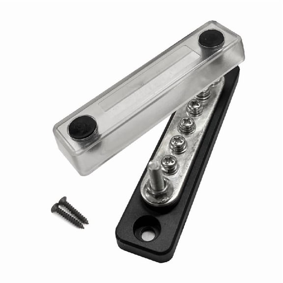 Zeiwohndc 48V Bus Bar Terminals Positive Negative Battery Power 100A Distribution Block