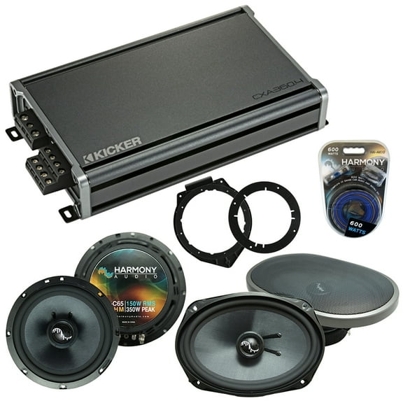 Fits Chevy Malibu 2008-2012 Factory Speakers Upgrade Harmony C65 C69 & CXA360.4