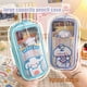 thumbnail image 5 of Estuche para lápices Kawaii, estuche bonito portátil para lápices para niñas, estuche transparente para lápices de gran capacidad, suministros escolares para chicas adolescentes VoborMX herramienta, 5 of 8