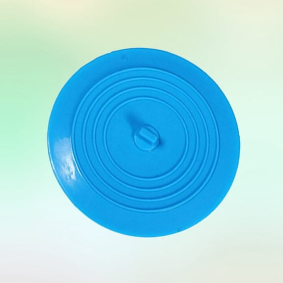 MLINS Silicone Round Sink Stopper Kitchen Sink Plug Drain Plug Tub Stopper for Kitchen Bathroom and Laundry (Blue)