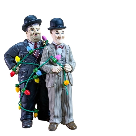 1999 Another Fine Mess (Laurel and Hardy) Carlton Cards Christmas Tree Ornament CXQR-066A