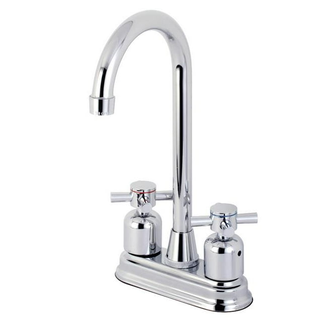 Kingston Brass KB8491DX Concord Robinet de Bar Traditionnel Chrome Poli