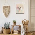 thumbnail image 3 of Stupell Industries Contemporary Pastel Hummingbird in Flight Black Framed Giclee Art, 11 x 14, by The Prints Vibe, 3 of 8