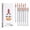 White, variant on 12 Pcs Chicken Pens, Gel Cartoon Chick Pen 0.5mm Retractable Black Ink Writing Pen for Journaling Writing Work, Gifts Funny Office Supplies