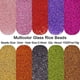 thumbnail image 5 of 2 mm, 1500 piezas, 18 g, color plateado, cuentas de semillas en el interior, cuentas de vidrio para manualidades, pulseras, collares, anillos, cuentas de semillas para manualidades de arte DIY, 5 of 5