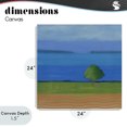 thumbnail image 4 of Stupell Industries Coastal Lone Tree at Spring Cove Canvas Art, 24 x 24, by Lynn Ericson Fine Art, 4 of 8