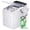 White, variant on EUHOMY Countertop Ice Maker with Handle, 26 lbs/Day Portable Ice Machine, 9 Bullet Cubes in 6 Minutes, 2 Ice Sizes, Self-Cleaning, 1.1L Water Tank, Blue