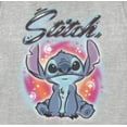 thumbnail image 2 of Women's Lilo & Stitch Colorful Airbrush Graphic Tee Athletic Heather Small, 2 of 4