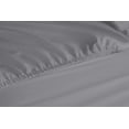 thumbnail image 4 of LDC Queen Size Grey Bed Sheets 6 PC Deep Pocket Bedding Sheets & Pillowcases 1800 Thread Count Brushed Microfiber Luxury Fade Resistance Plain Sheets for Queen Size Bed, 4 of 8