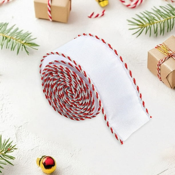 Christmas Ribbon Decorative Ribbon Christmas Red Ribbon Bow Ambiance Supplies Gifts