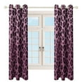thumbnail image 4 of Animal Print 2pcs Blackout Curtains For Living Room Bedroom Grommet Top Window Set for Left And Right Biparting Open, 4 of 6