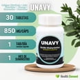 thumbnail image 4 of UNAVY Ácido Hialurónico 3 Pack 90 tabletas, 90 días 100% Original UNAVY, 4 of 4