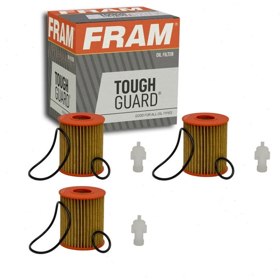 3 pc FRAM TG10158 Tough Guard Engine Oil Filters for 299634 83213-A 991154 PF812 T17-1059 Oil Change Lubricant Filters