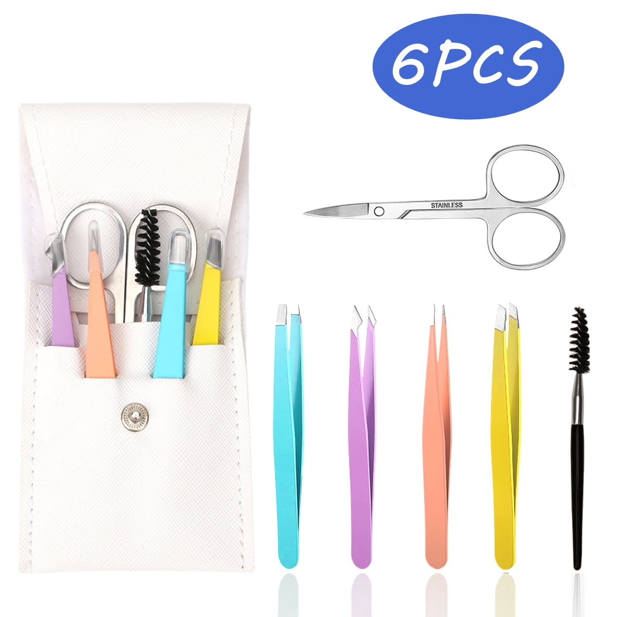 Tweezers Set Eyebrow Tweezers Tweezers for Eyebrows Makeup Tool