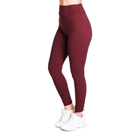 Avamo 7/8 Length Sports Compression Pants Plus Size for Women Running Training Exercise Leggings High Waist Moisture Wicking Basic Active Wear Wear Gym Wear Lounge Wear