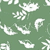 Green White Flower