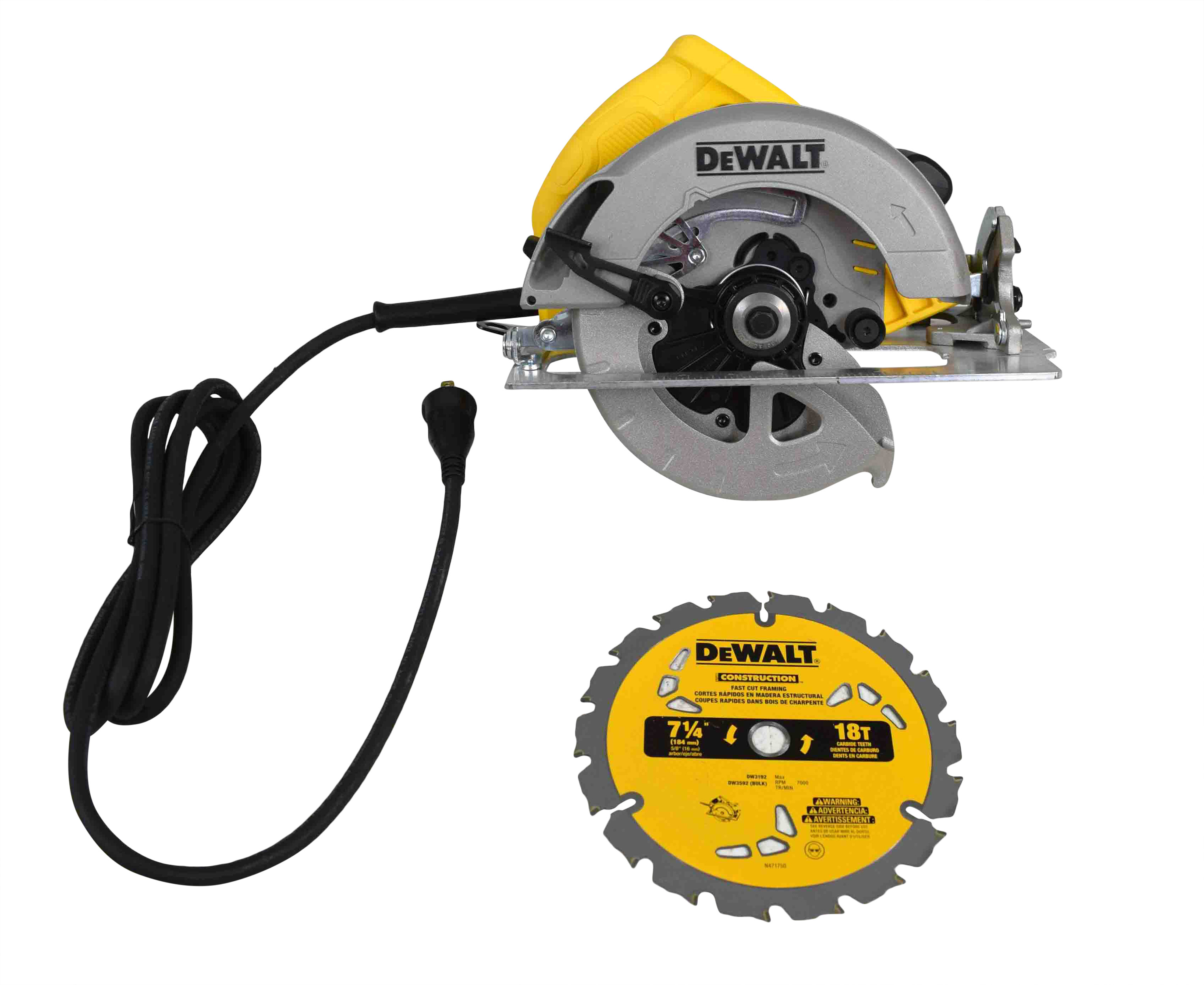 DeWalt Circular Saw 71/4inch Corded