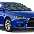 thumbnail image 4 of Fotbe Halloween Elements Car Windshield Sunshade | Sun Visor Protector Front Window Shade, Keeps Out UV Rays, Keeps Your Vehicle Cool-Medium, 4 of 7