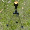thumbnail image 5 of 360° Rotating Tripod Sprinkler - Stainless Steel Telescopic Support, Automatic Irrigation for Lawns, Farms, Gardens, Green Spaces, Adjustable Height, Efficient Water Distribution, Black, 25-37in, 5 of 5