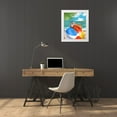 thumbnail image 3 of Warren, Shari 15x17 White Modern Wood Framed Museum Art Print Titled - Beach Friends - Hermit Crab, 3 of 4