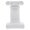 White, variant on White Resin Roman Pillar Candle Holder for Home Use Elegant Decorative Column