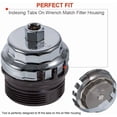 thumbnail image 2 of Steel Oil Filter Wrench Tool For Toyota Camry Land Cruiser Aurion & Lexus, 2 of 6
