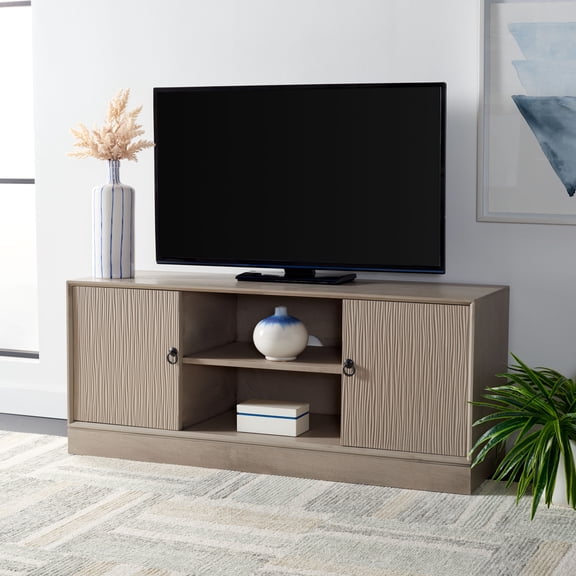 Safavieh Aliyah Mid-Century Television Stand for TVs up to 54", Greige