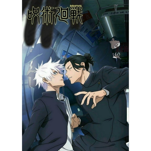 Jujutsu Kaisen Diamond Painting Set (for Adults) 5D DIY Anime Diamond Art Set (for Beginners) Round Full Diamond Diamond Painting Gem Art Crafts (Home Wall Decoration Gift)