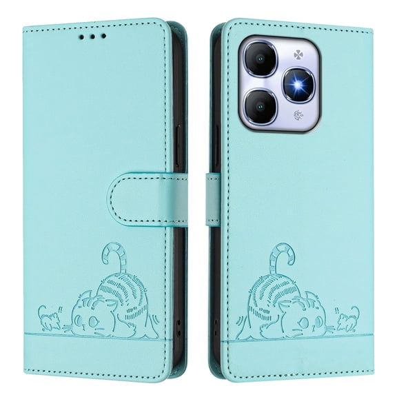 Phone Case Compatible with ITEL A90 4G with Kickstand,Card Slots,Silicone Bumper,Shockproof,Flip Wallet Leather Protective Cover for ITEL A90 4G,S1