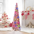 thumbnail image 2 of Lápiz Macting con forma de árbol de Navidad, 1,5 m, con luces en oro rosa, 2 of 6