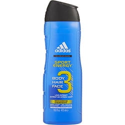 Adidas Sport Energy By Adidas - 3 In 1 Face And Body Shower Gel 16 Oz (Developed With Athletes) , For