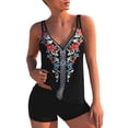 thumbnail image 1 of Traje de baño Tankini, Traje de baño Tankini para Mujer Traje de baño Tankini de 2 Piezas Traje de baño Máxima confiabilidad, 1 of 4