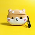 thumbnail image 1 of Llavero 3D para auriculares inalámbricos, funda de silicona para Apple AirPods 1, 2, 3, Airpod Pro, aguacate, tiburón, Corgi, perro xuanjing  unisex, 1 of 2