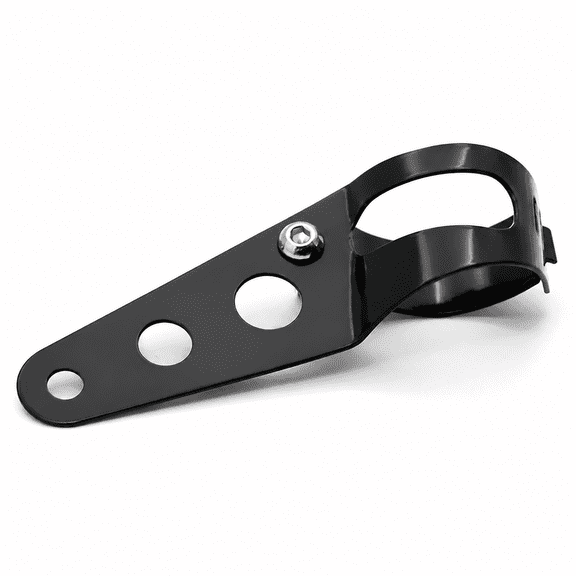 Motorcycle Headlight Bracket Mount for Harley Chopper - Aluminum Alloy Front Fork Clamp