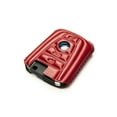 thumbnail image 3 of Vitodeco Leather Smart Key Fob Case Compatible with BMW I3, BMW I8 (2014-2021 Models) - 4-Button, Red, 3 of 5