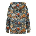 thumbnail image 5 of EHQJNJ Sweat à Capuche Oversize pour Femmes, Imprimé Camouflage, Col Rond, Manches Longues, Pull Graphique, 5 of 5